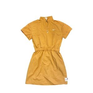 yellow nike dress